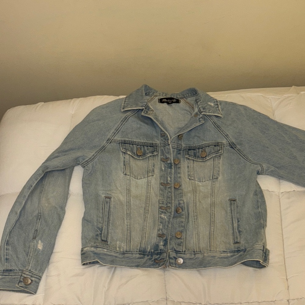 Madewell Faded Blue Jean Jacket